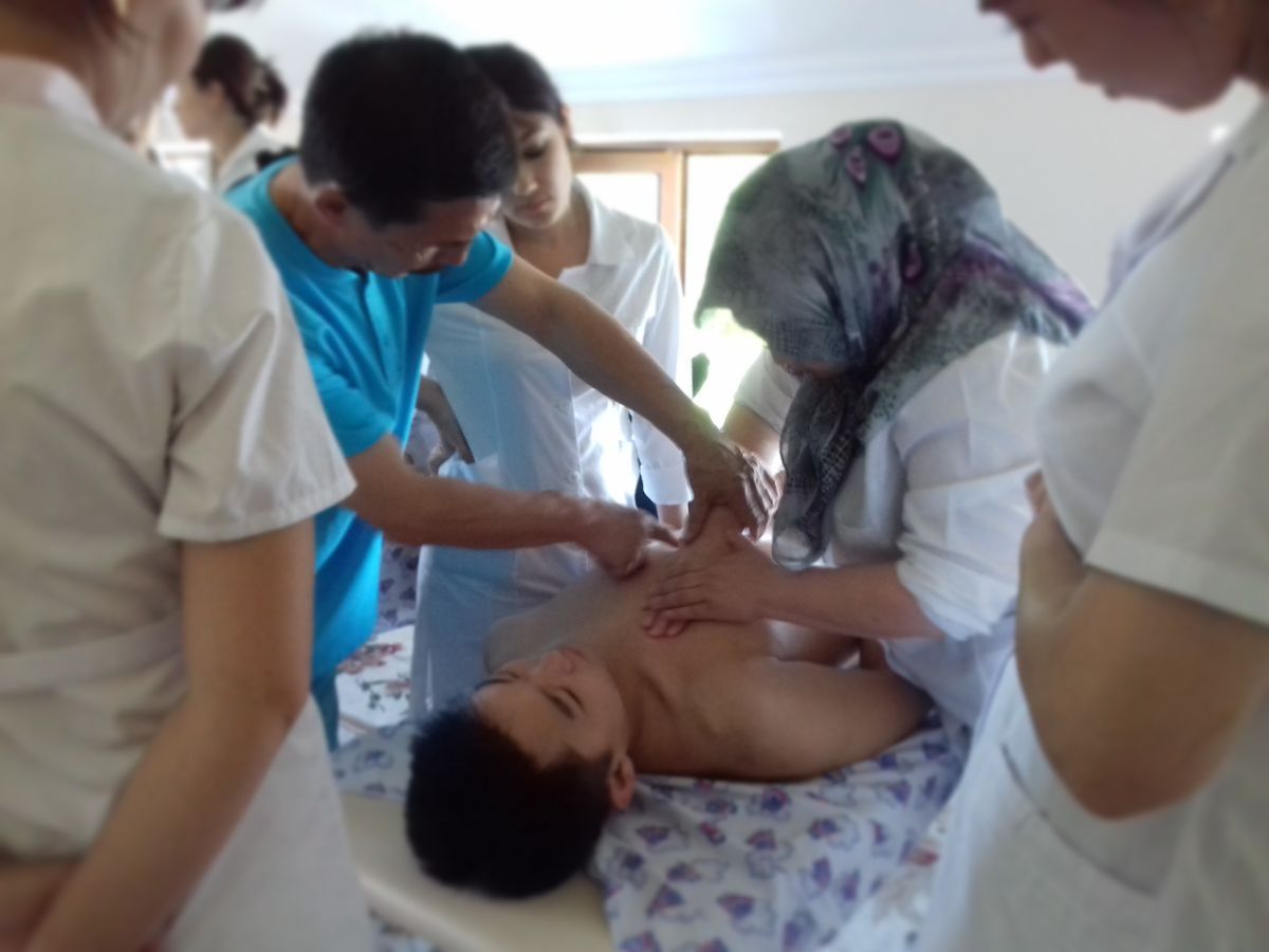 Курсы массажа в Ташкенте - фотография