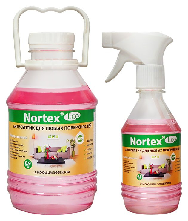 Универсальное моющее средство «Nortex»-Eco антисептик - фотография