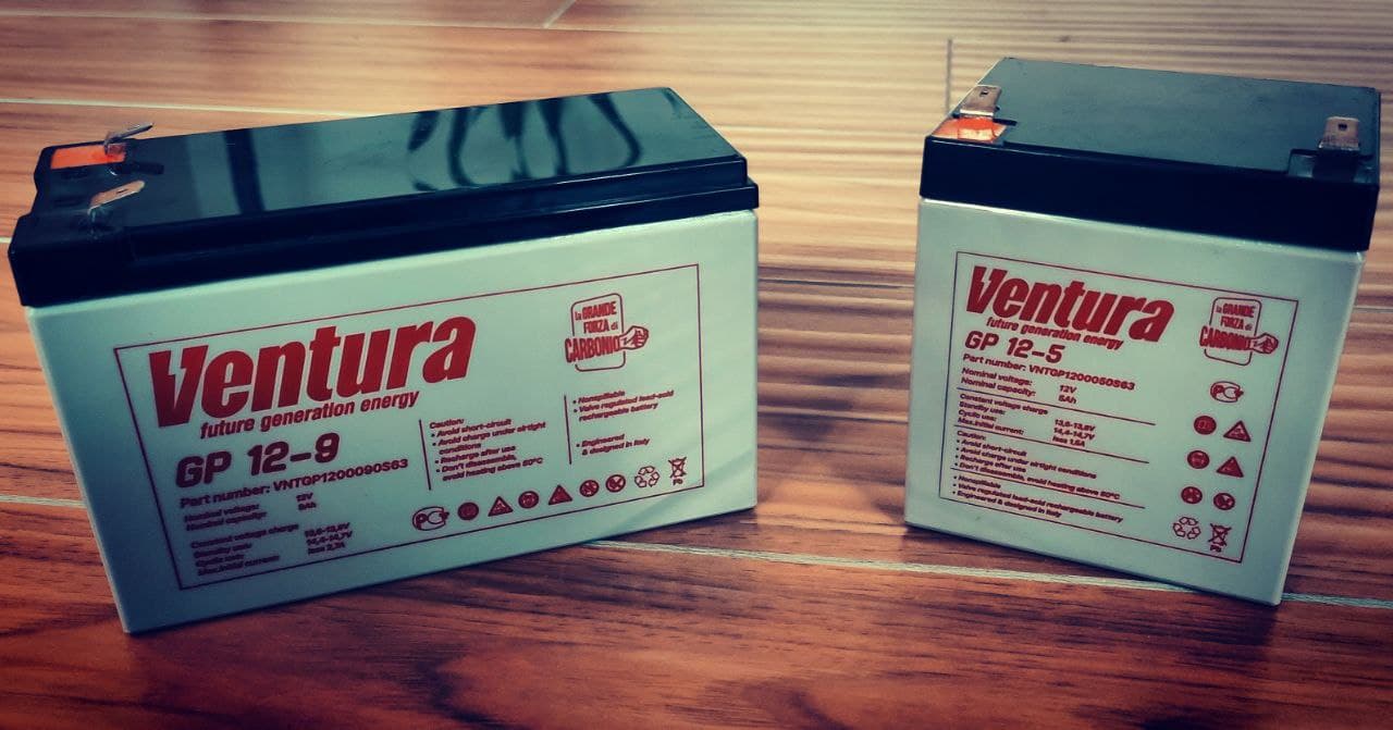 Продам гелевые аккумуляторы Ventura от 12V-5Ah до 12V-200Ah - фотография