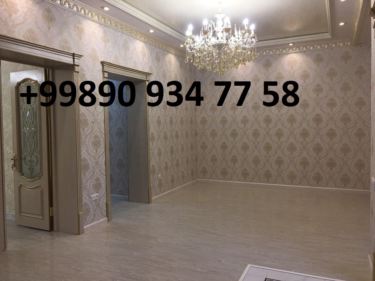 Продаётся евро-дом 4 соток, 7комнат, 450 м2, 3 уровня ор-р; Думбрабад - фотография